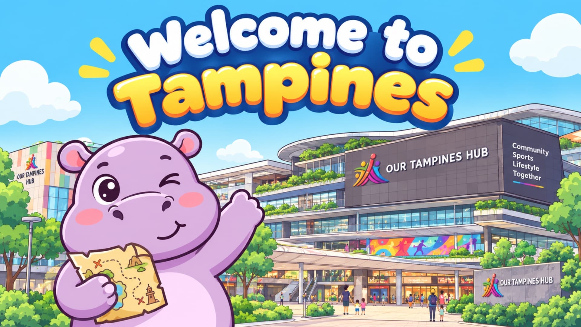 Vegetarian food across Tampines in Singapore